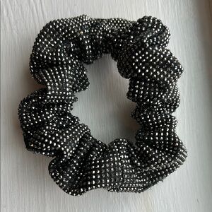 LOFT Black Sparkle Embellished Scrunchie